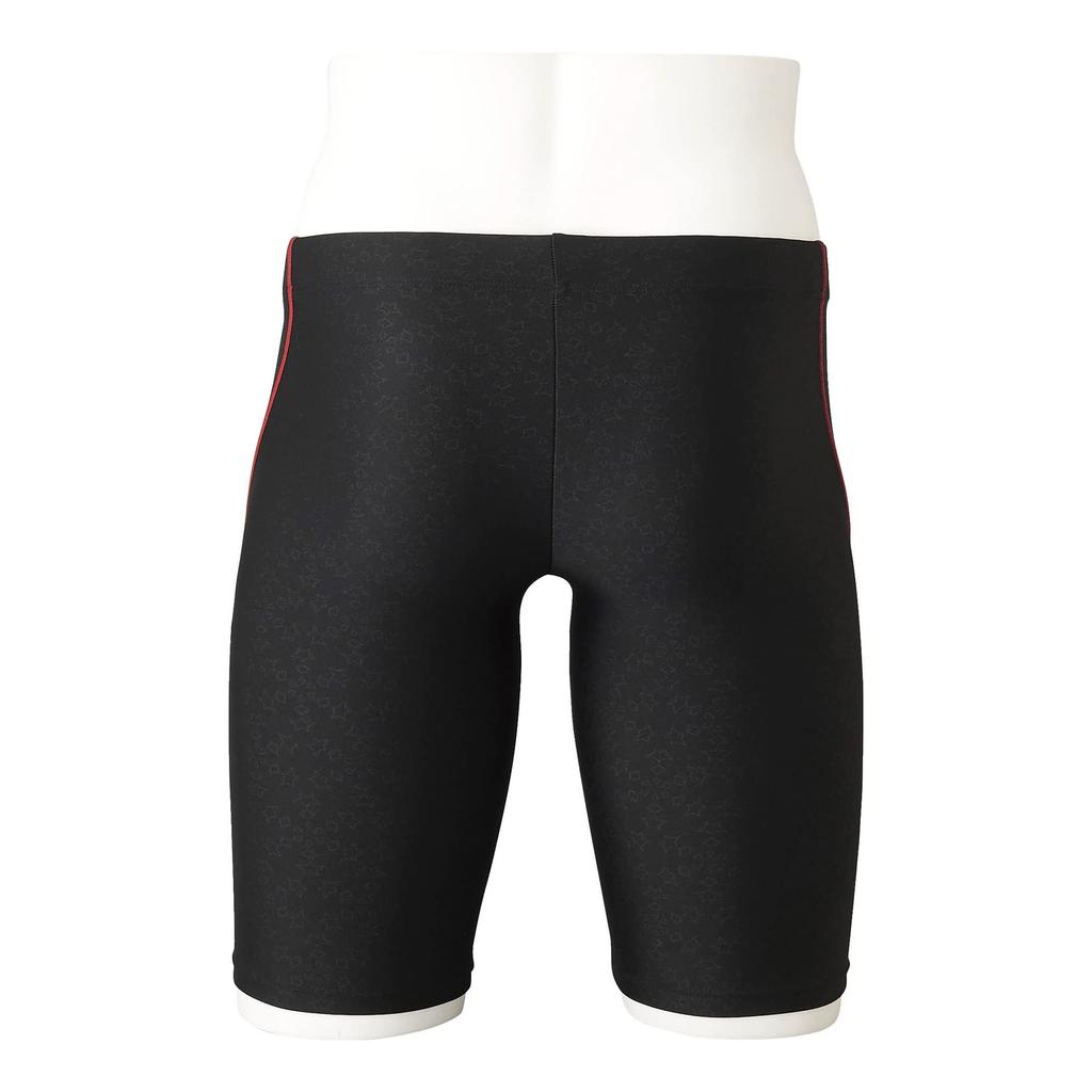 MIZUNO STROKE ONE Half Spats N2JB0601 Black with Red Size L Men's (Inseam 24cm) 98 Gloves,