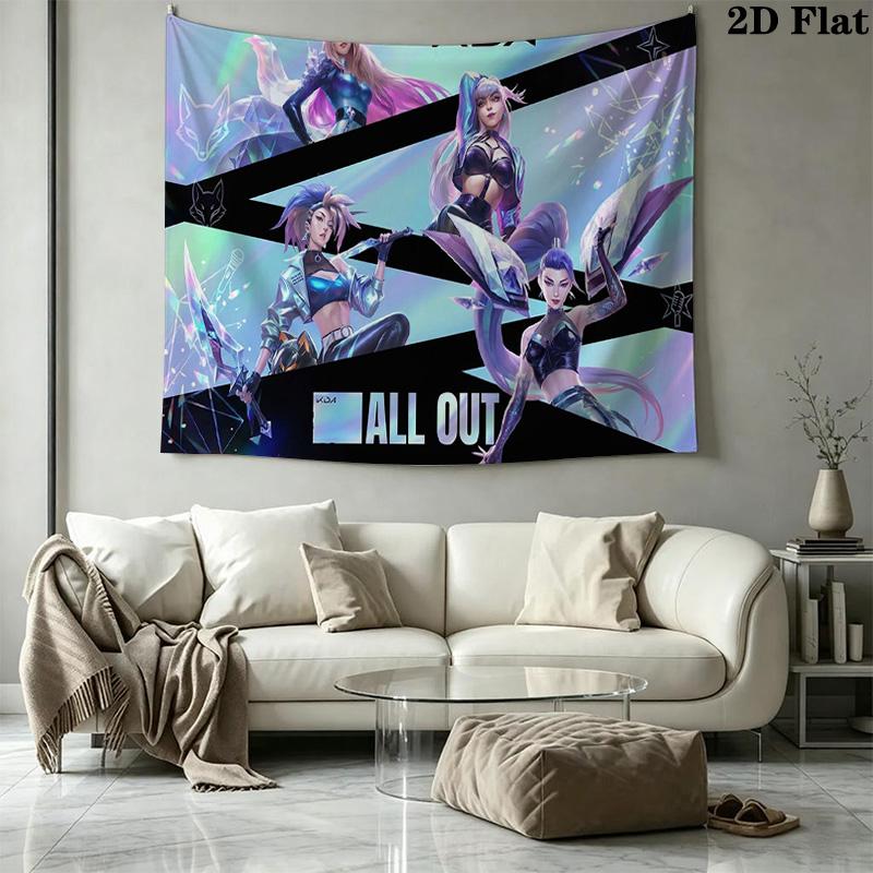 KDA Wall Tapestry Aesthetic Wall Hanging Printed Fabric Blanket Decorative Tapestries for Bedroom Living Room Home Decor