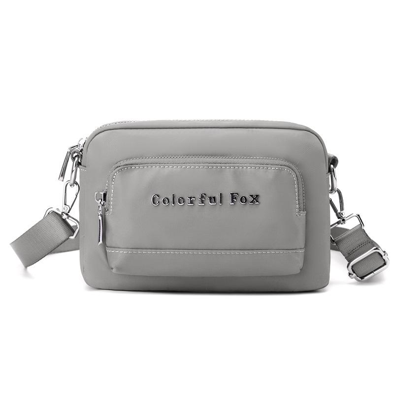 

Летняя новая женская сумка через плечо, модная и простая многослойная повседневная сумка, универсальная сумка-мессенджер для мобильного телефона