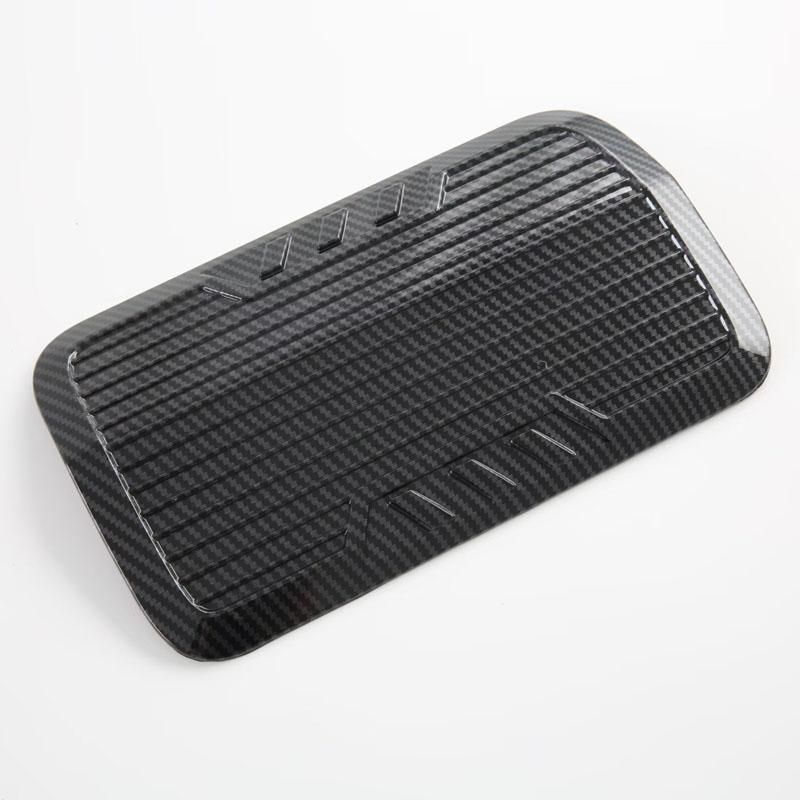 

For Chery iCAR 03 Jaecoo J6 ABS Carbon Fiber Black Charging Port Cover Protective Sticker Styling Accessories 2024 2025 ABS Carbon