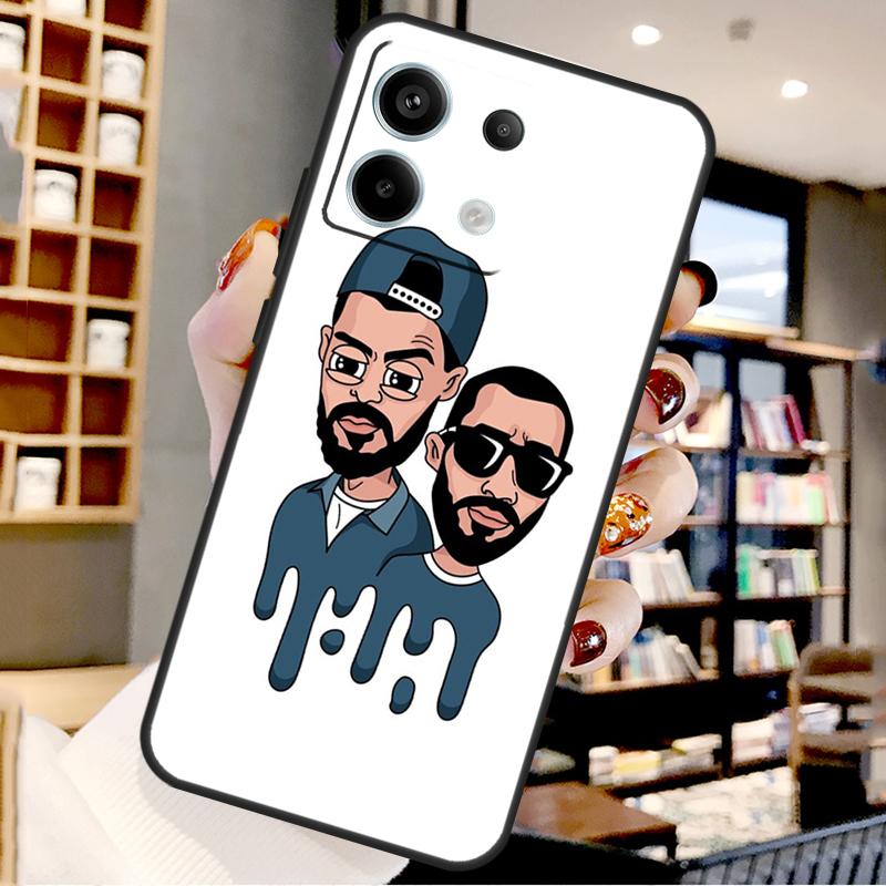 MiyaGi Andy Panda For Xiaomi Redmi Note 13 Pro 9 10 11 12 14 15 Pro Plus Case For Redmi 15 12C 13C 14C 10C 15C
