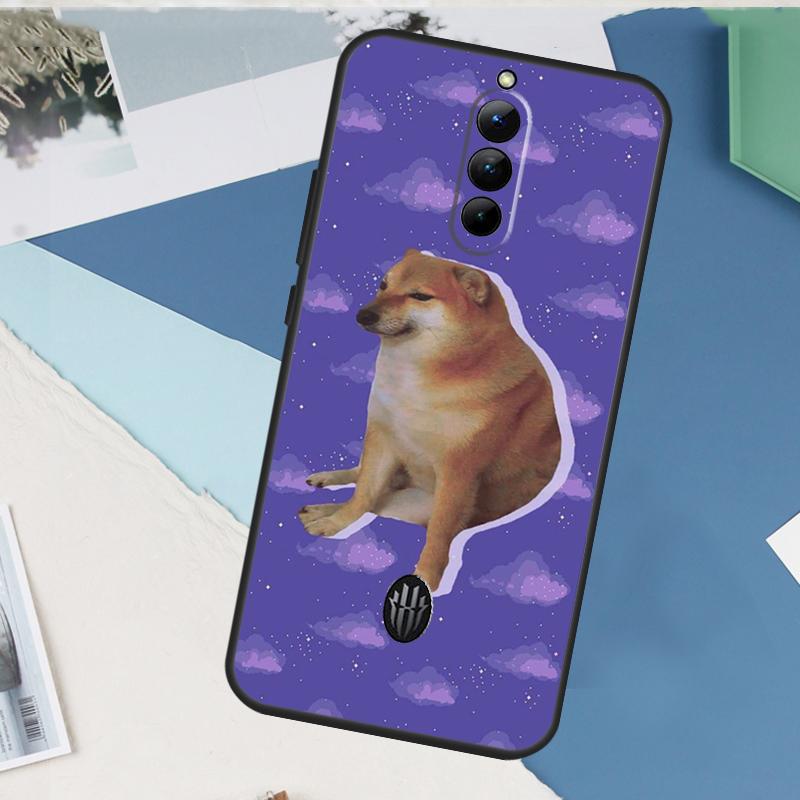 Funny Cheems Doge For Nubia Red Magic 10 Pro Plus 6 7 8 9 Pro 6S 7S 6R 5G Case For RedMagic 8S 9S Pro Plus