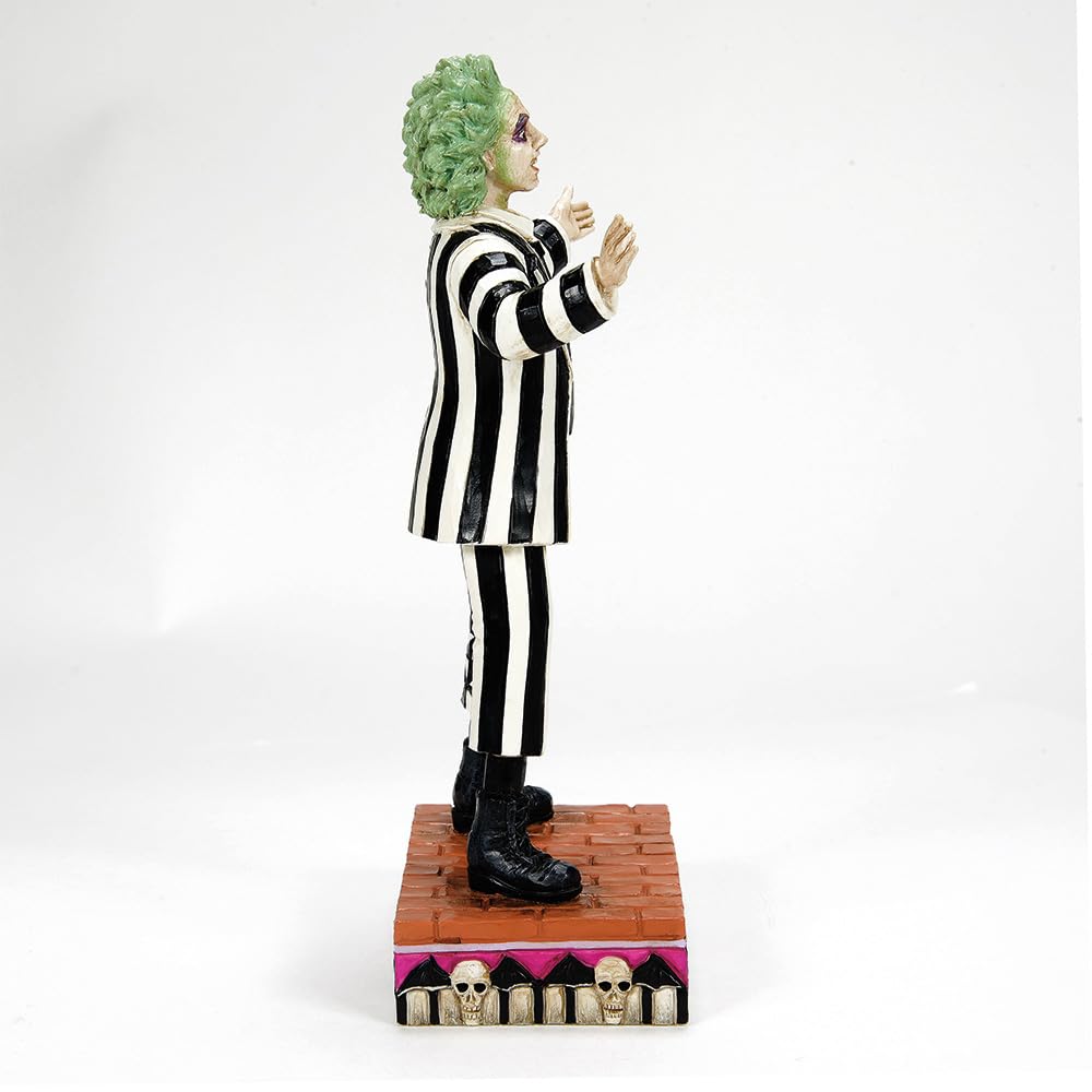 Vícebarevná figurka Enesco Beetlejuice od Jim Shore Classic ve stoje, 7,01 palce,