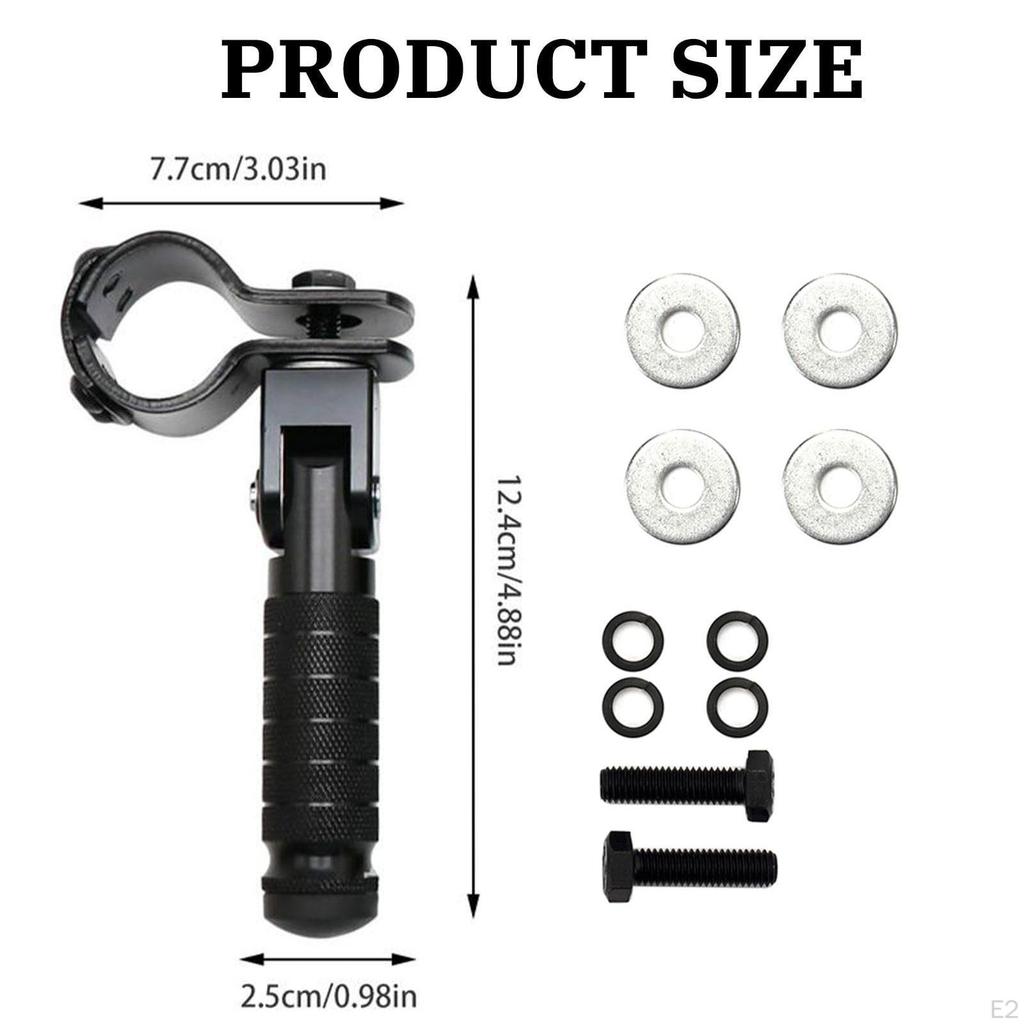 Podnóżki, Składane Akcesoria, Łatwe w Instalacji, Solidne, Antypoślizgowe, 8mm dla