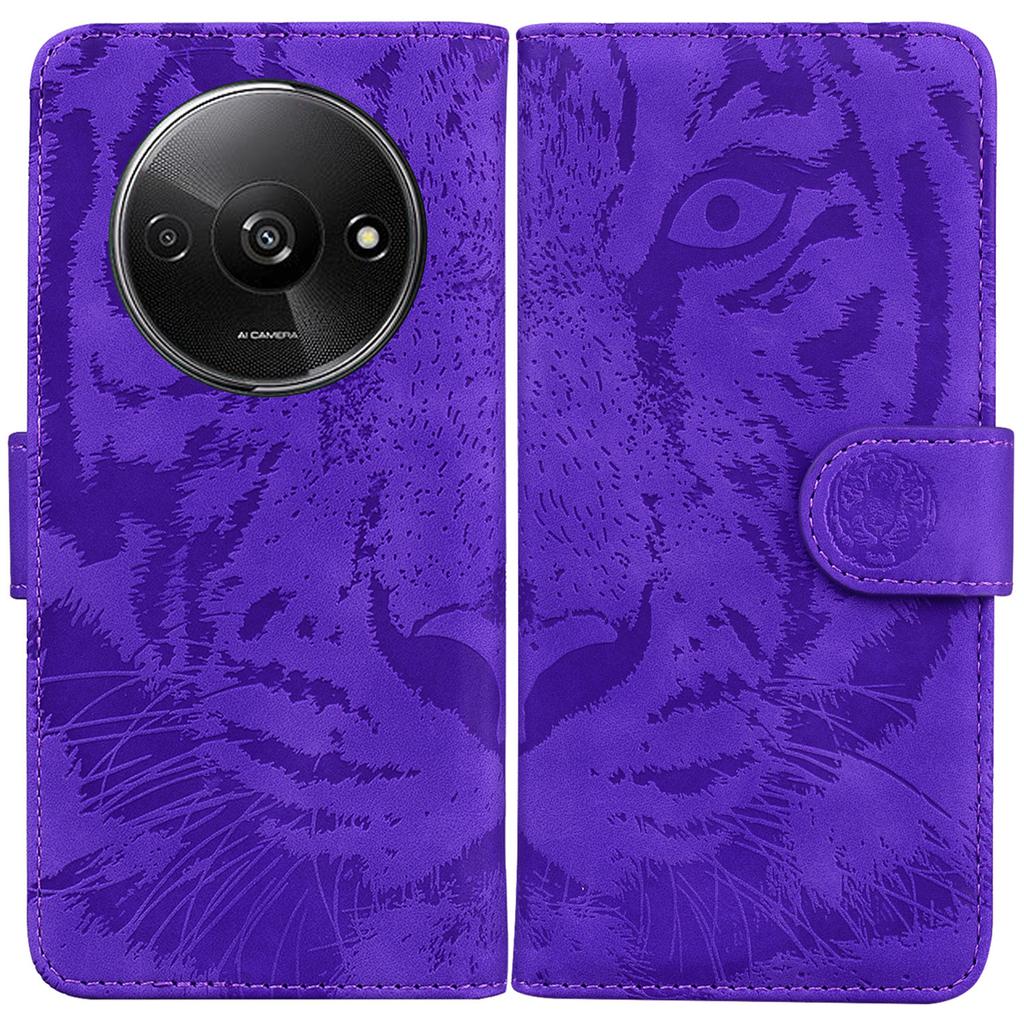 For Xiaomi Redmi A3/Poco C61 4G Cell Phone Cover Protective Case Tiger Imprinted Pattern Phone Shell