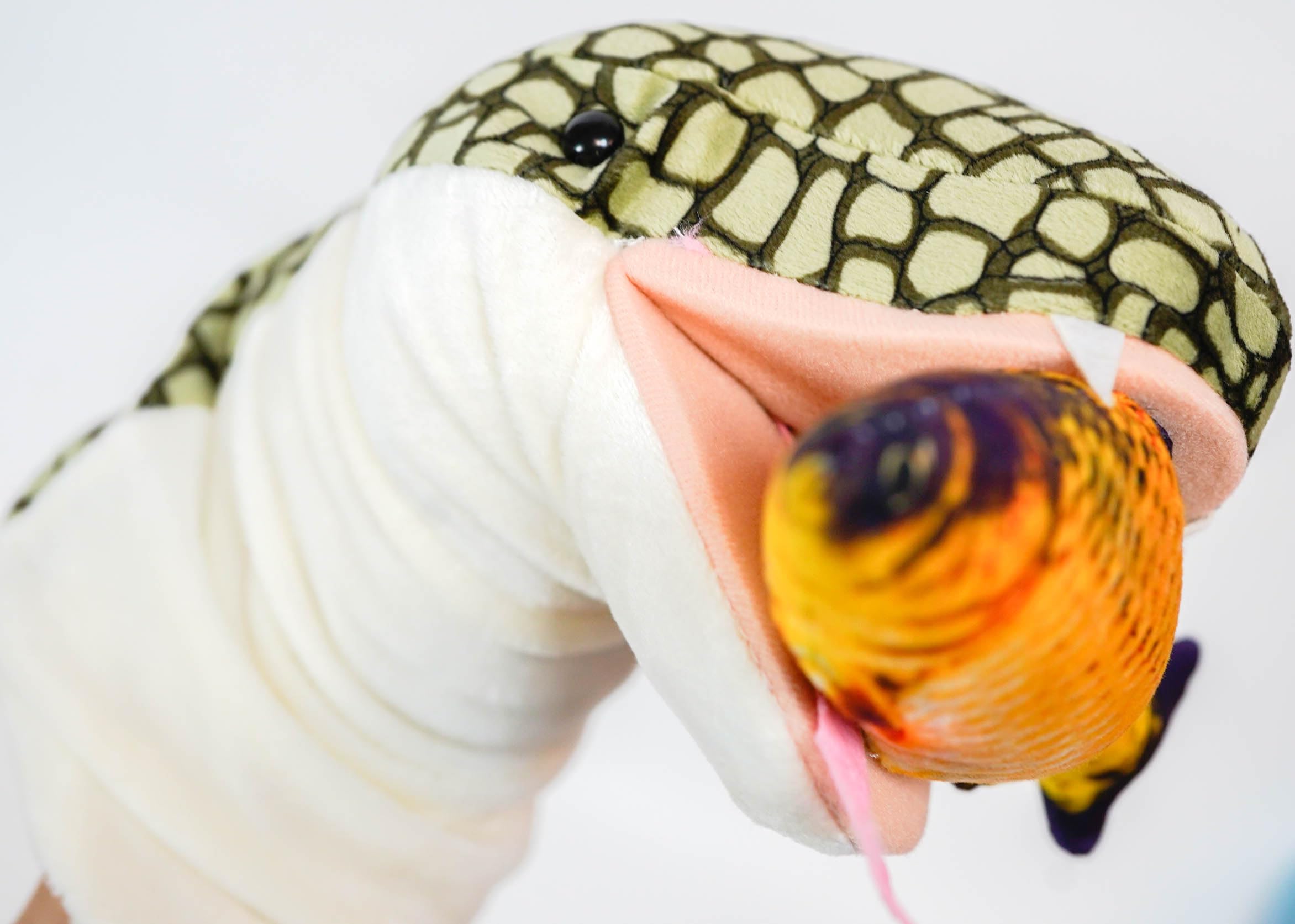 

Кукла-змея, Перчатки для чревовещания, Плюшевая игрушка [с рыбой]