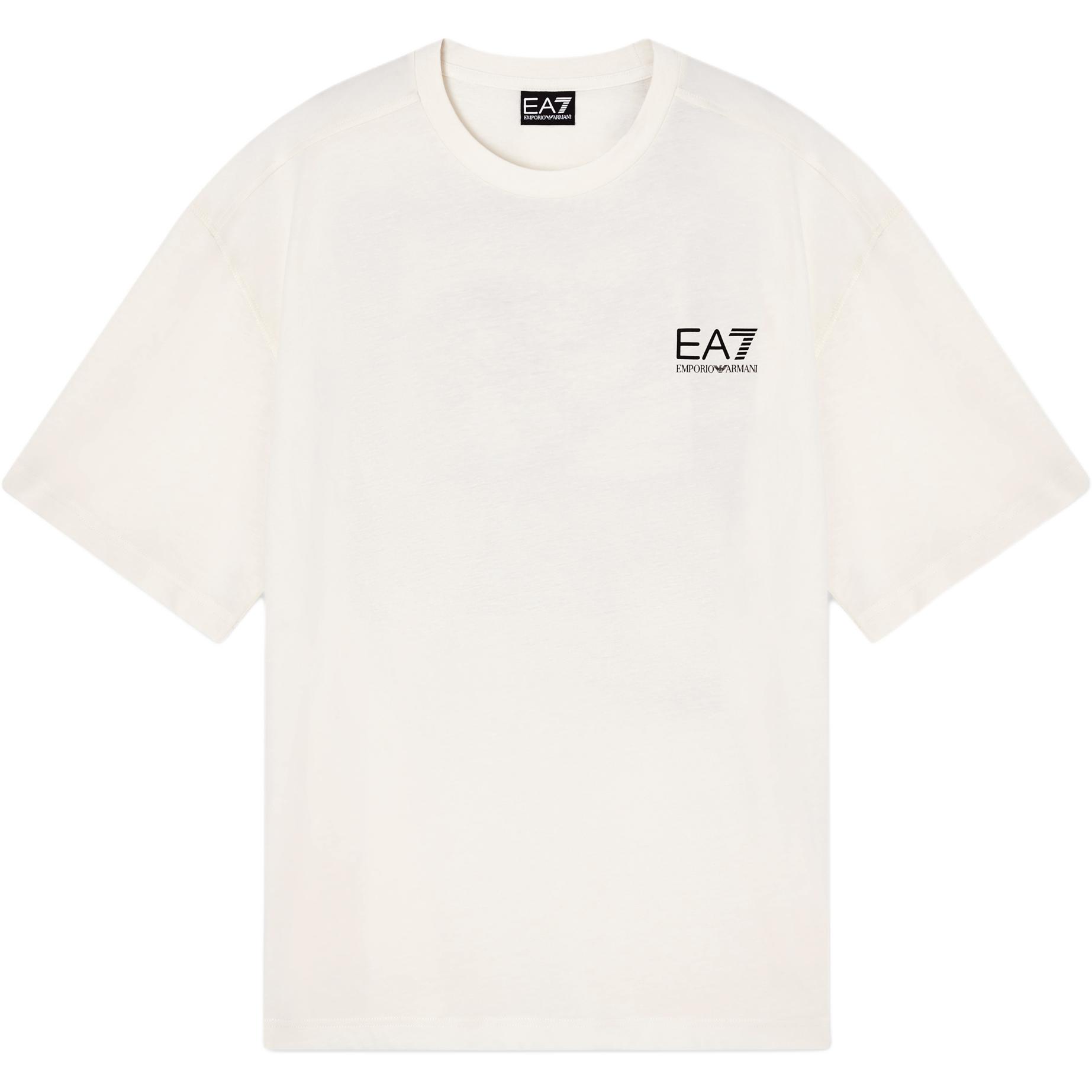 

Emporio Armani EA7 Loose Fit Solid Color Printed T-Shirt Men tops 7M001402-AF22264-M0233 S