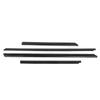 4Pcs Interior Door Strip Trim Rubber Protective Cover Decoration Fit for A4 A4 Avant