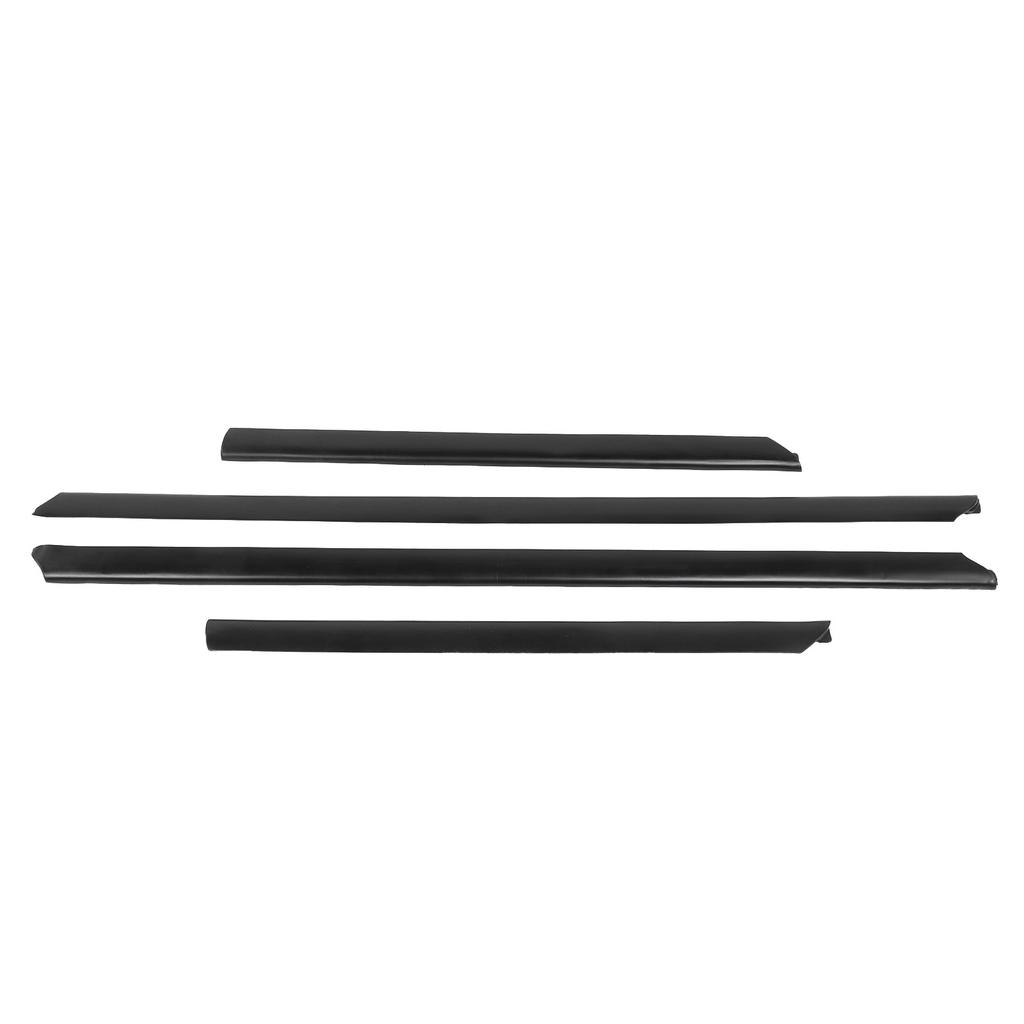 4Pcs Interior Door Strip Trim Rubber Protective Cover Decoration Fit for A4 A4 Avant