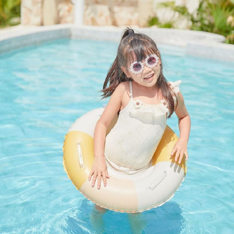 Baby Swimming Float Inflatable Swim Rings with Float Seat for 1-5 Years Children