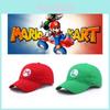Boné de Beisebol Roxo Super Mario Role Play Acessório Externo Bordado