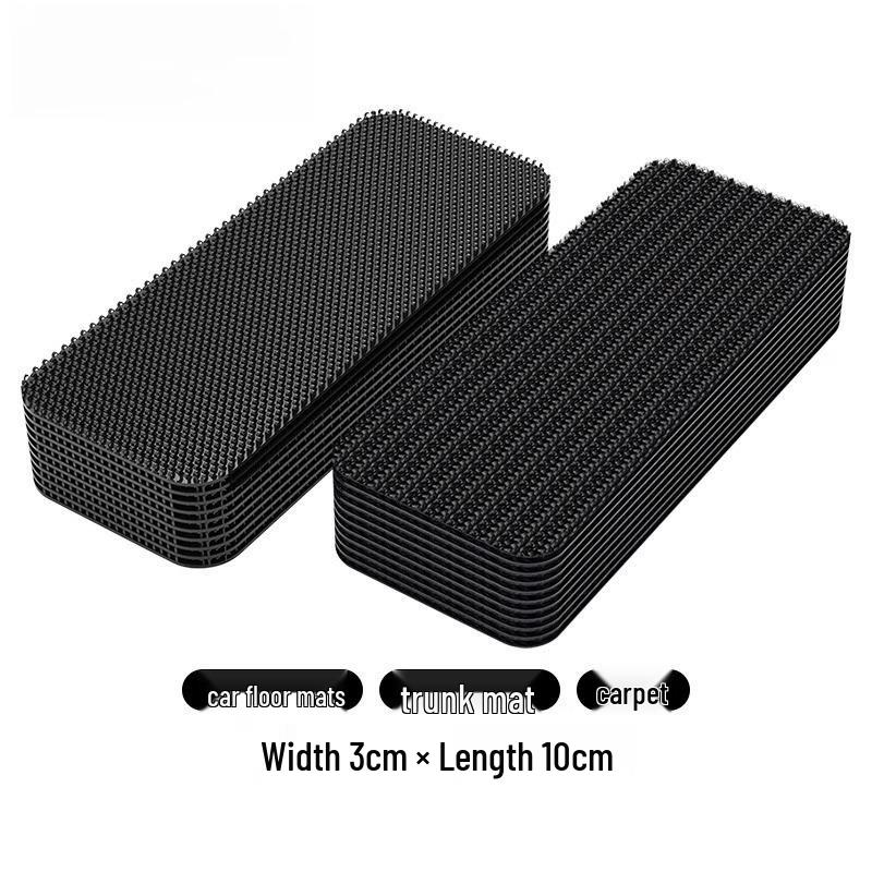 Niewidoczne paski samoprzylepne na rzep do dywaników samochodowych - Mocne dwustronne klamry mocujące do bagażnika