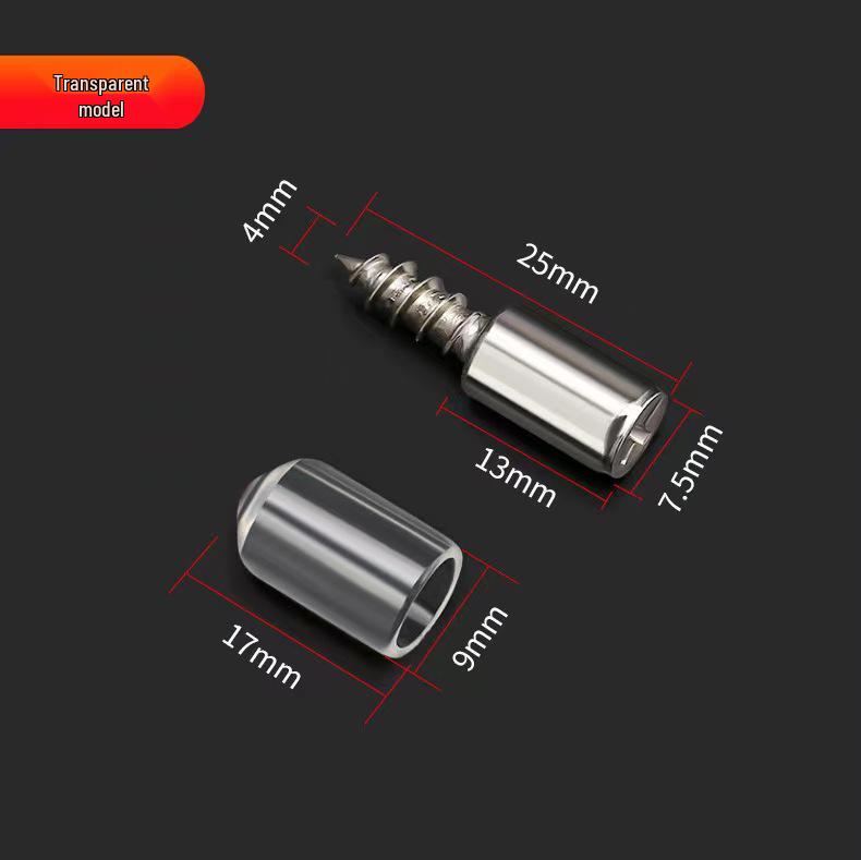Integrated Self-Tapping Screw Shelf Support for Kitchen Cabinets and Wardrobes