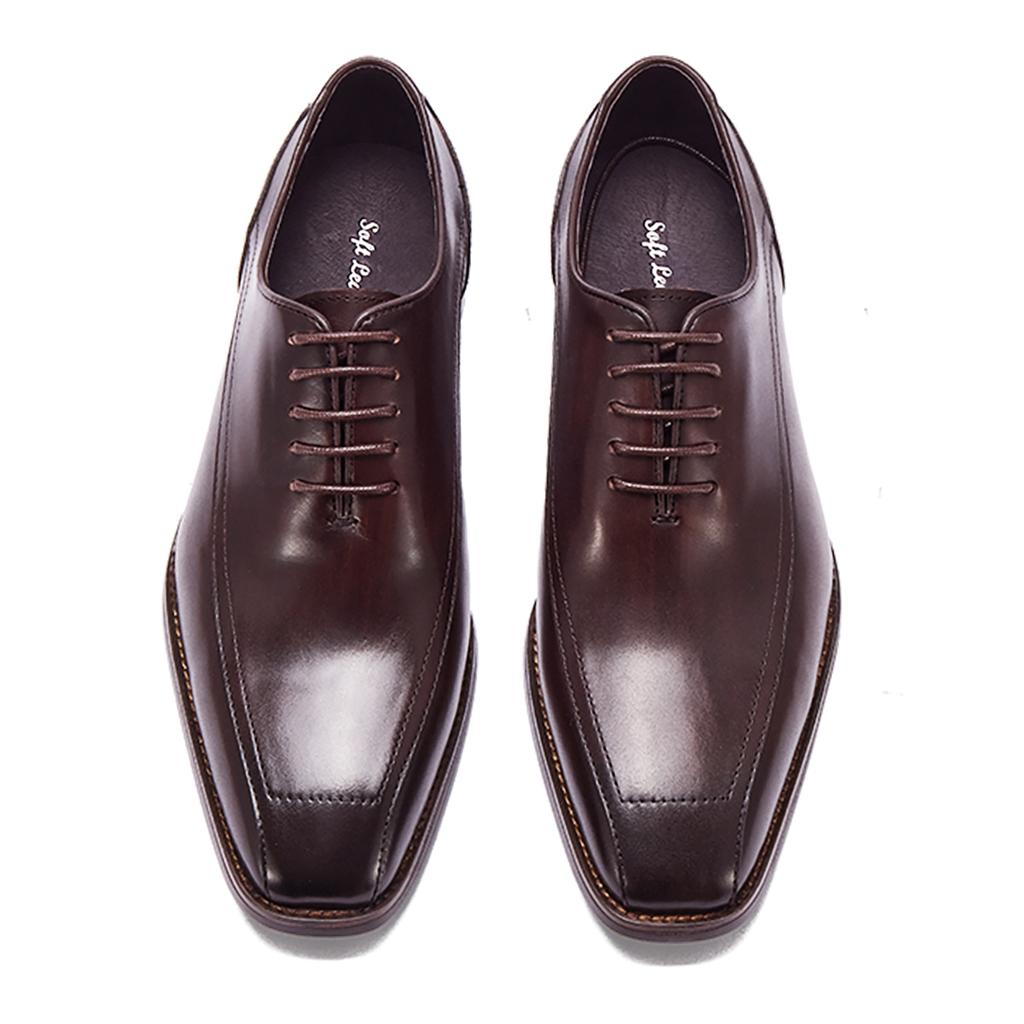 Mode 2025 Neuankömmling Italienische Herren Kalbsleder Oxfords Kleid Business Schuhe - Beliebte Büro Formelle Schuhe für Partys Und Hochzeiten