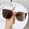 New Fashion Square Women's Sunglasses Retro Rice Nail Metal Sun Glasses Outdoor Sun Shading Sports Glasses For Men And Women
