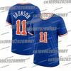 2026 Brunson #11 Weiß und Blau Basketball Fan Trikot Herren 3D Gedrucktes Moto Kurzarm T-Shirt Sport T-Shirt für Erwachsene und Kinder
