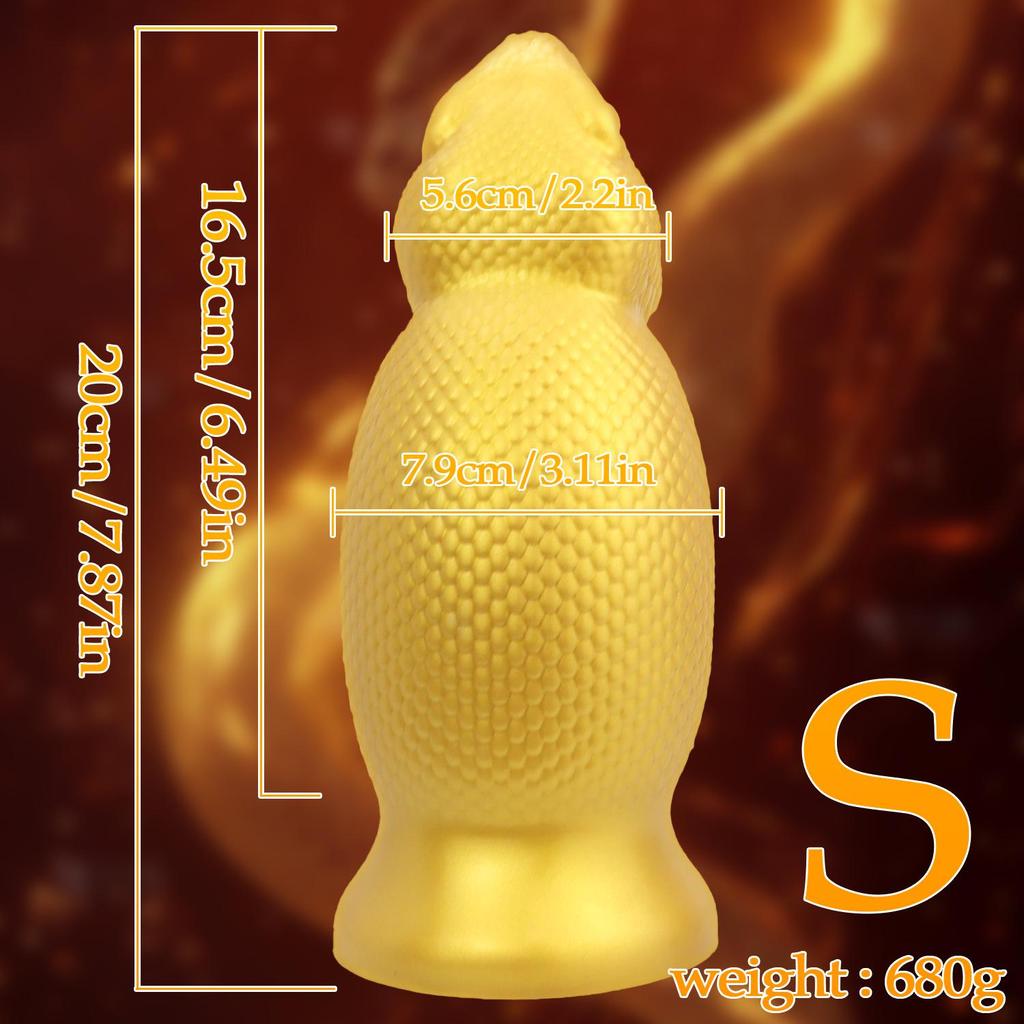 Silikon großer Analplug - Hohe Dehnbarkeit Erotisches Spielzeug für Männer & Frauen