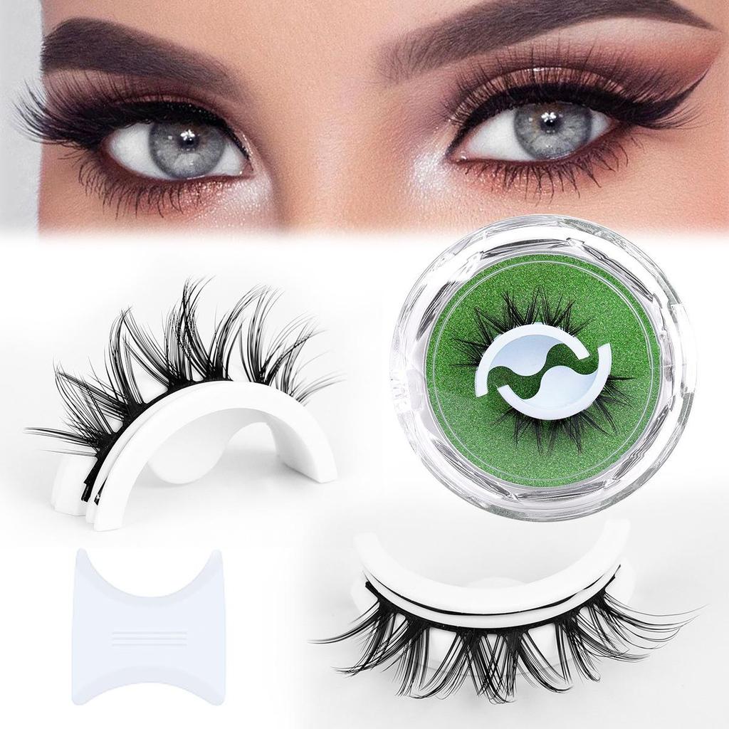 5D selbstklebende Wimpern Wimpern Faux Mink Wimpern natürliche Wimpern gefälschte Wimpern Make-up