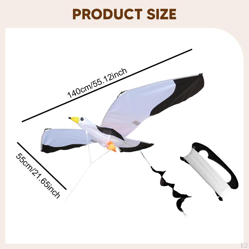 Kite Single Line Beach Giant Animal Flying Toy for Grasslands Sea Garden
