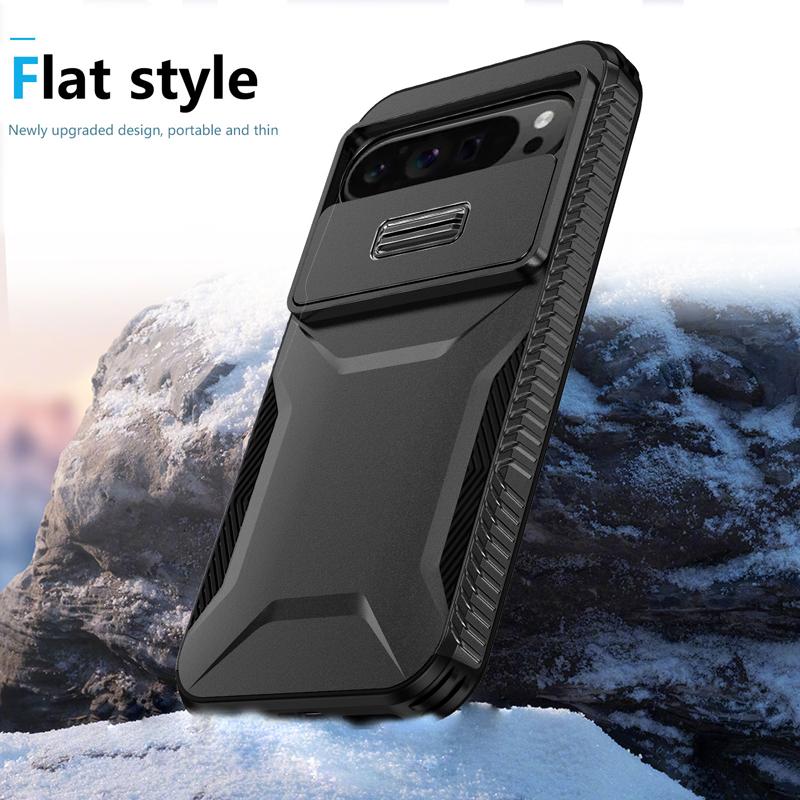 Shockproof Anti-slip Camera Lens Case For Google Pixel 10 Pro XL 10 Pro 9A Cover Slide Camera Protective Hard Shell