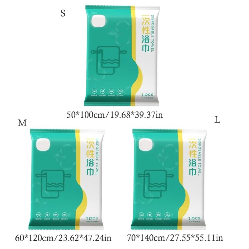 Disposable Bath Towel Compact Travel Essential Quick Dry Soft Absorbent Thickened Towel For Gym Swimming Hotel Travel