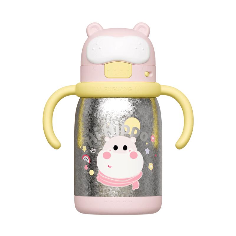 FGA Fuguang Baby Pure Titanium Insulated Straw Cup