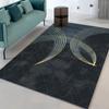 Living Room Carpet Abstract Bedroom Decor Plush Carpet Thickened Lounge Rug Non-slip Fluffy Soft Floor Mat