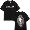 Cantante Shakira Manga Grafica Tendenze Magliette in Cotone Alta Qualità 2025 T-shirt Hip Hop Uomo Comodità Oversize Casual T-shirt Streetwear