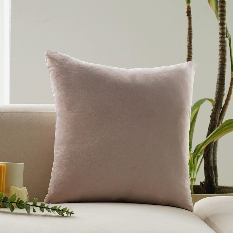 Velvet Pillowcase Cushion Cover Light Luxury Velvet Living Room Sofa Cushion Nordic Home Soft Decoration
