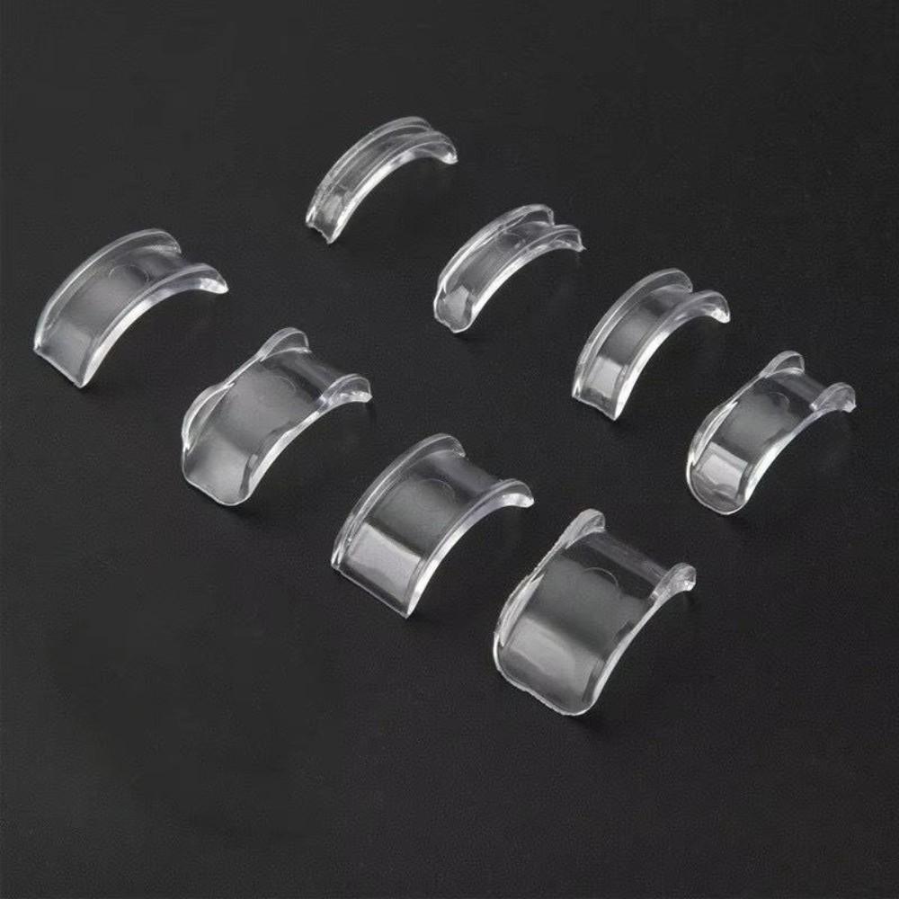 8Pcs/set Silicone Ring Size Adjuster Loose Rings Ring Size Retainer  for Rings Jewelry Tools