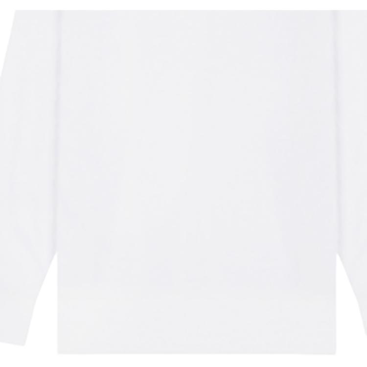 We11done Jacquard Letter Logo Basic Turtleneck Long Sleeve Knit Sweater Unisex sweater WD-KT3-23-652-U-WH