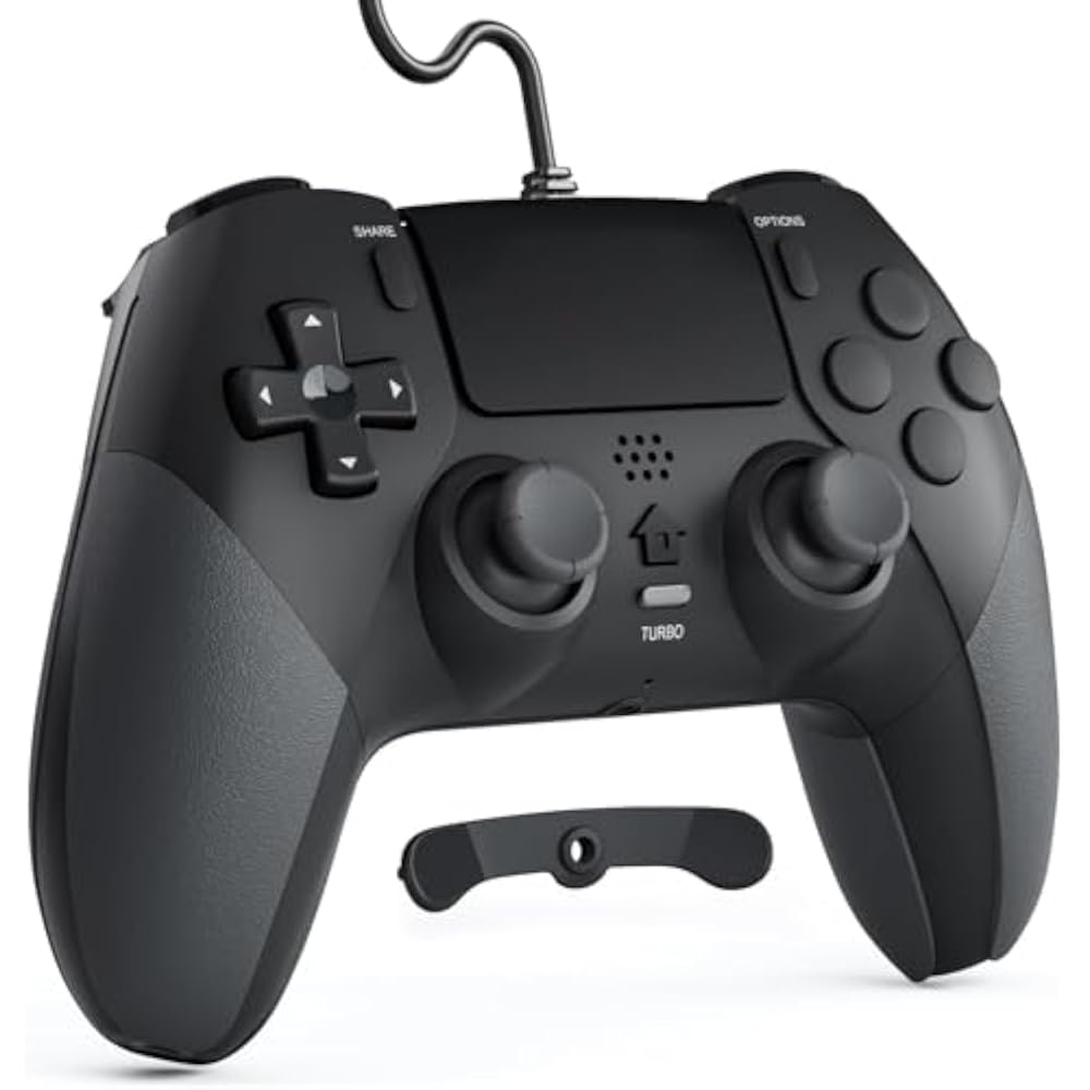 Smalife PS4 Controller with Wired Macro Function and Back Button [2026 Upgraded Version] Gamepad,...