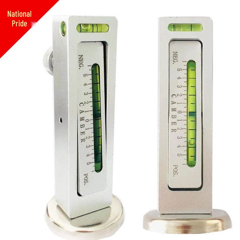 Four-Wheel Alignment Camber Adjustment Magnetic Level Tool (Double Bubble) Magnetic Level (Plastic)