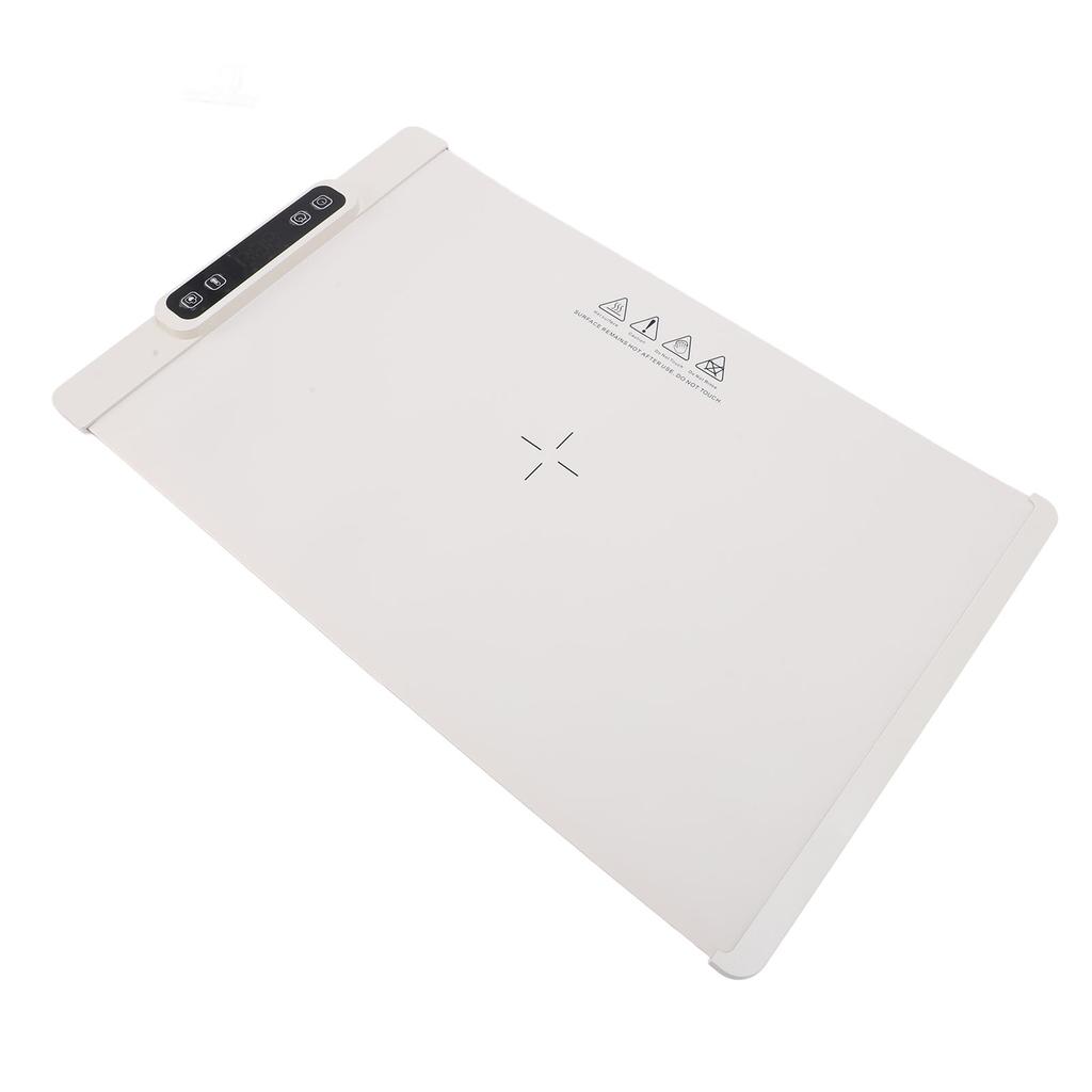 Elektrische Warmhalteplatte Vollflächenheizung Aufrollbar Tragbar Silikon 3 Temperatureinstellungen Vielseitiger Speisenwärmer 60