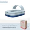 Nuoao Automatic Inflatable Canopy Pool for Kids and Family - Foldable Outdoor Swimming Pool