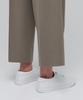 Musinsa Standard Super Wide Hidden Banding Crop Slacks [Dusty Beige]