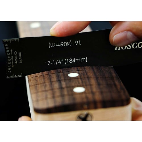 HOSCO Luthiers Tools Fingerboard Radius Gauge H-RG2