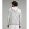 Lululemon City Sweat Full Zip Hoodie Heathered Ultra Light Grey Sea Salt