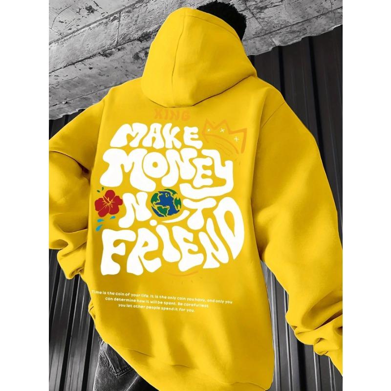 

Autumn Winter Men s Graphic Hoodie Fashion Casual Long Sleeved Streetwear Pullover S