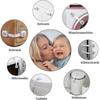 Baby Safety Door Block 6 Pieces, Drawer Blocks Cupboard Latches And Fridge Safety Child Closet Baby Protection Home