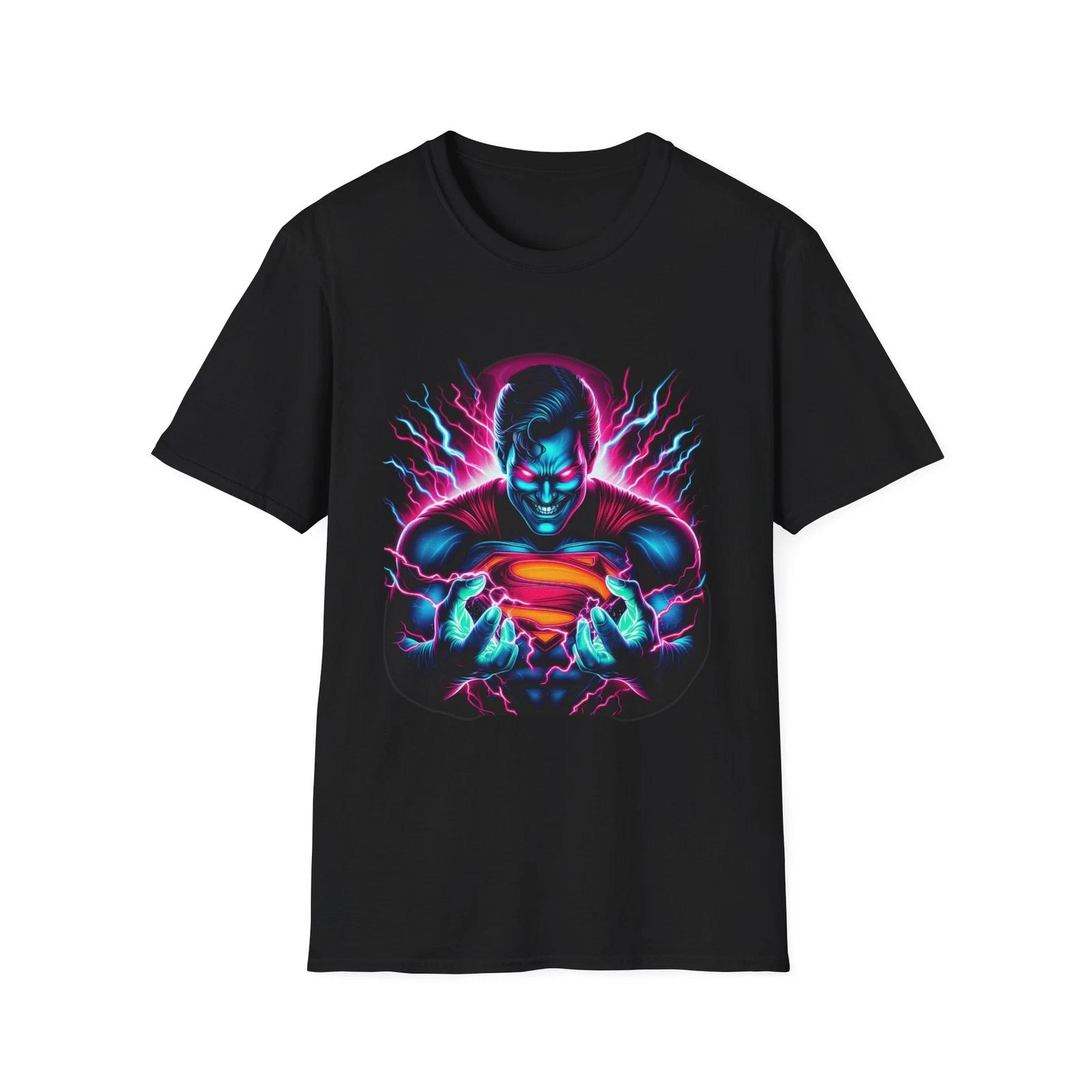 Men s and Women s T-shirts Evil Superman - Unleash the Dark Side of the Man of Steel XS
