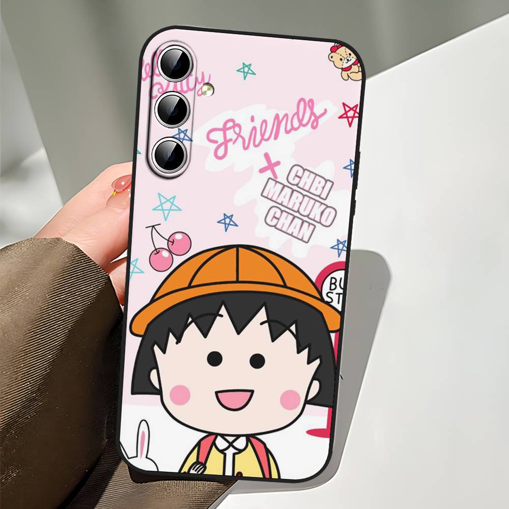 Chibi Maruko Chan Phone Case For Samsung Galaxy S21 S22 S23 S24ULTRA S25ULTRA FE Ultra Plus5G A52S S26 Soft Cover