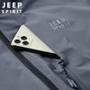 JEEP SPIRIT Men's Casual Stand Collar Jacket