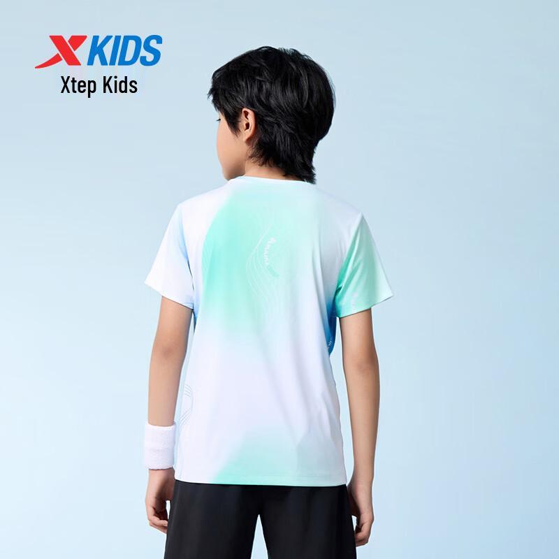 Tebu Boys' Quick-Dry Short-Sleeve T-Shirt