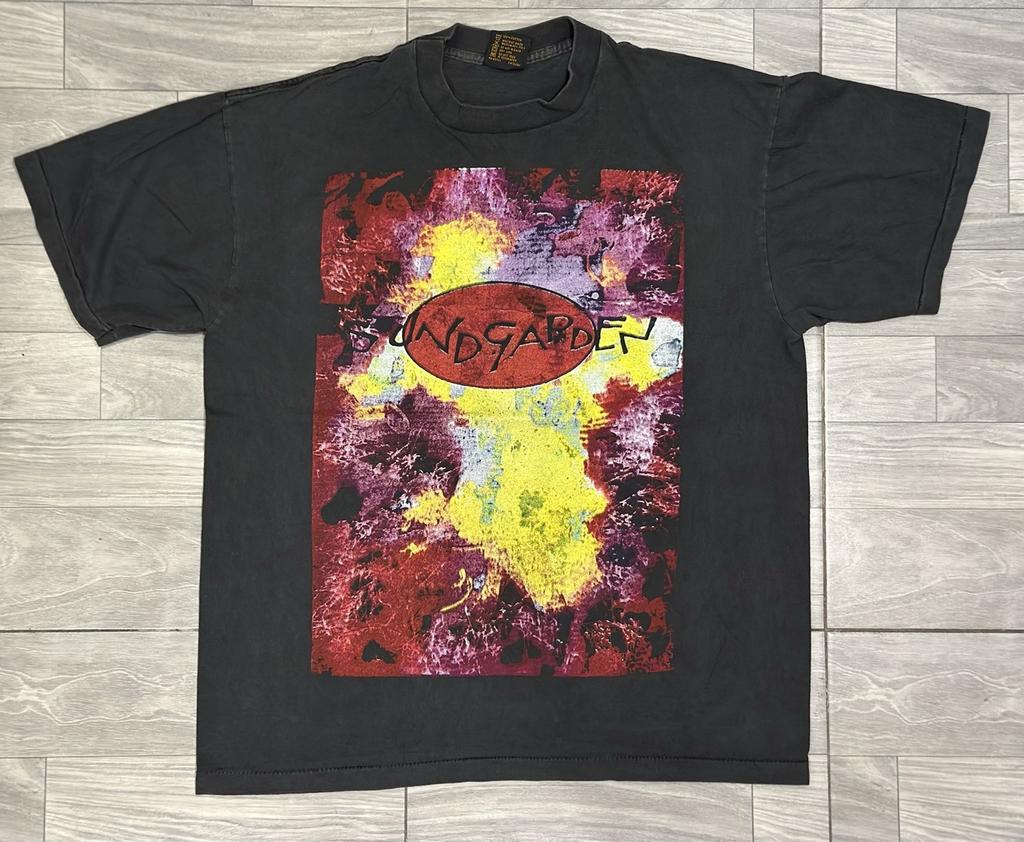 SOUNDGARDEN vintage 1994 SUPERUNKNOWN COLOR SPLASH t shirt