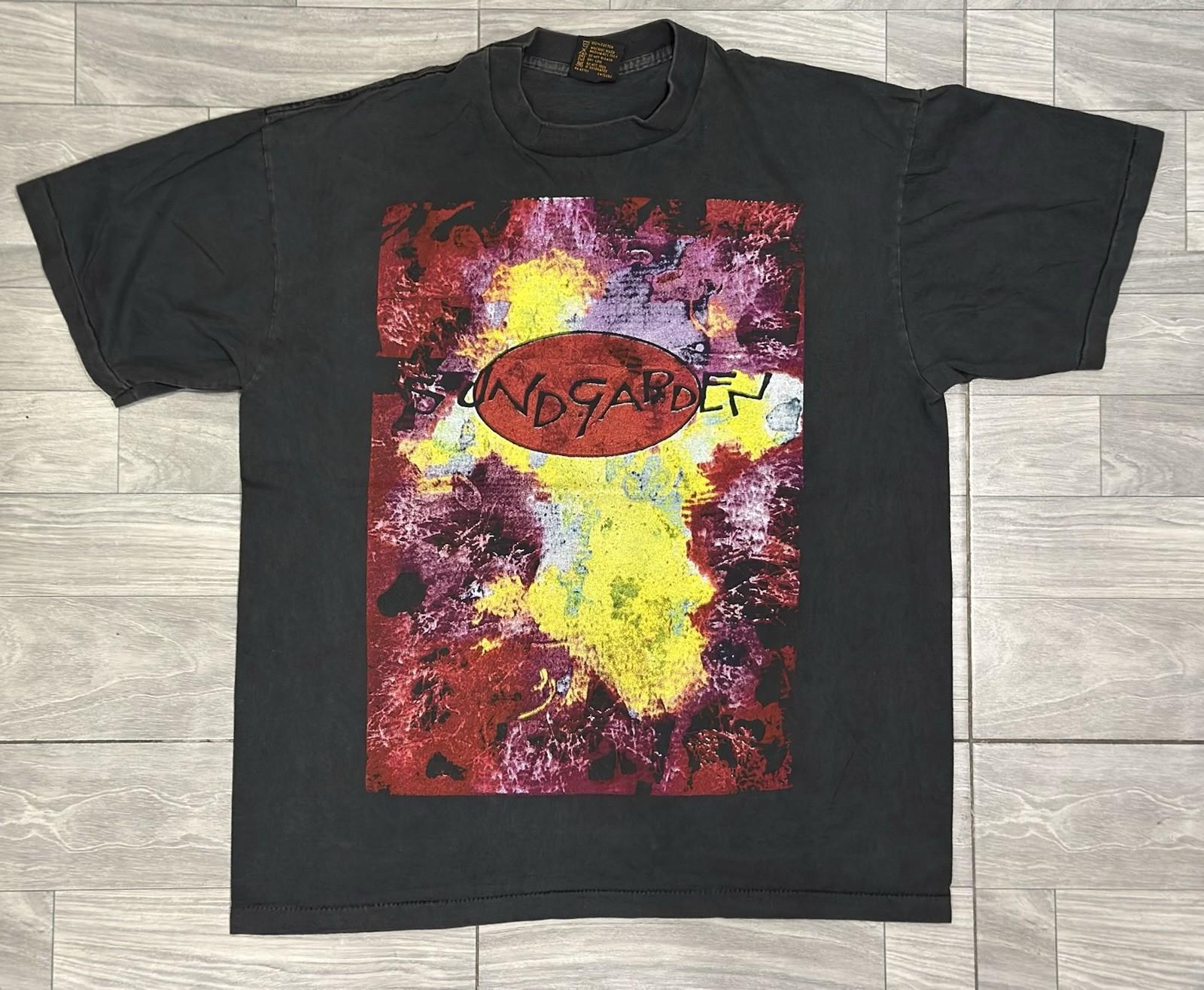 SOUNDGARDEN vintage 1994 SUPERUNKNOWN COLOR SPLASH t shirt Unisex T-Shirt XXXL