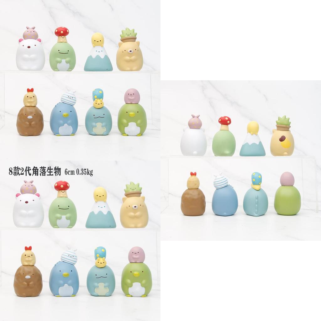 Corner Creature Pvc Model Figure Desktop Car Ornament Blind Box Toy Doll 8 Styles 6cm