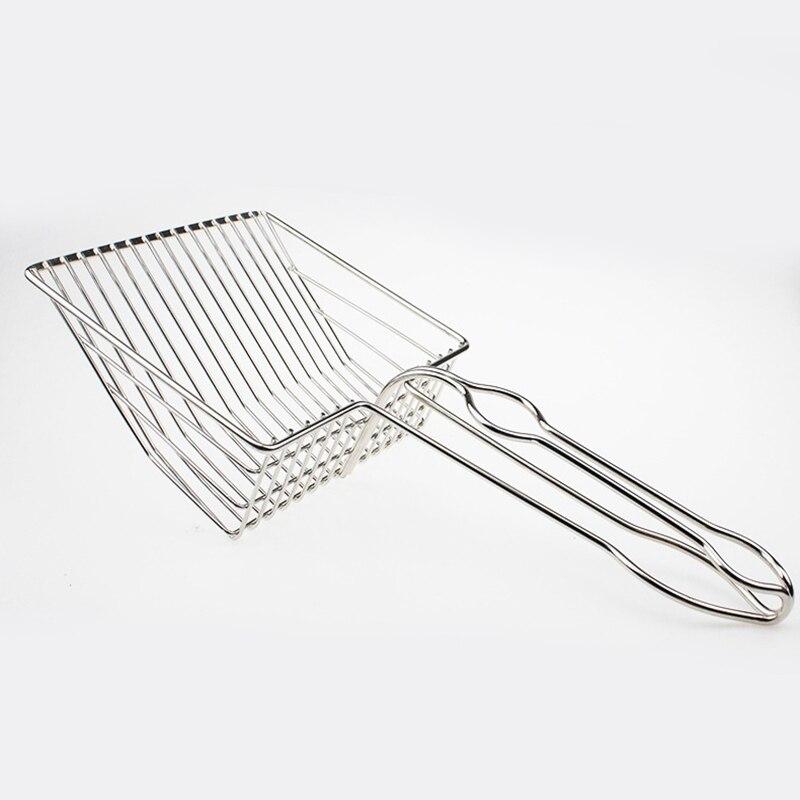 Paslanmaz Çelik Kedi Kumu Küreği Metal Dışkı Kürekleri Evcil Hayvanlar Kedi Kumu Kum Küreği Evcil Hayvan Dışkısı Artefakt Köpekler Kürek Evcil Hayvan Temizlik Aracı