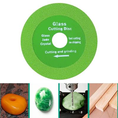 100mm Upgraded Glass Cutting Disc Diamond Marble Saw Blade Ceramic Tile Jade Durable Disc for Polishing Cutting Brazing Grinding