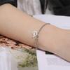 My Shape Horseshoe Pendent Bracelets for Women Stainless Steel U-Shaped Horse Charms Chain Wrist Bangle Jewelry Horse Lovers